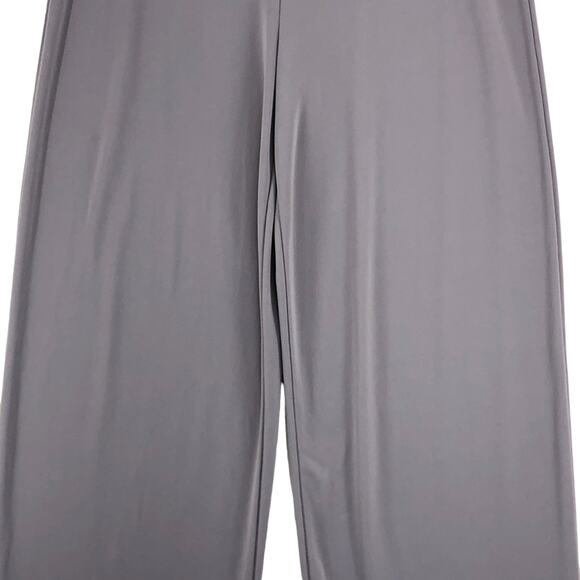 Express Tricot Womens Size L Pants Straight Leg Flowy Pull On Stretch Grey - Picture 3 of 11